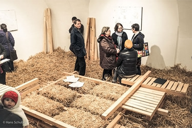 Eröffnung „Architektur im Schlaf” von heri&salli im kunstraumarcade
