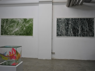 Ausstellung in Fürstenfeldbruck: Desislava Unger (Holzschnitte), Cornelia König (Objekt)